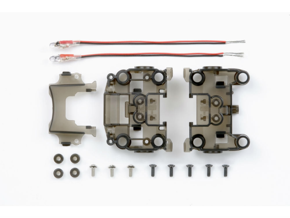 Tamiya 15384 Bumperless N-03/T-03 Units w/Led Unit Red