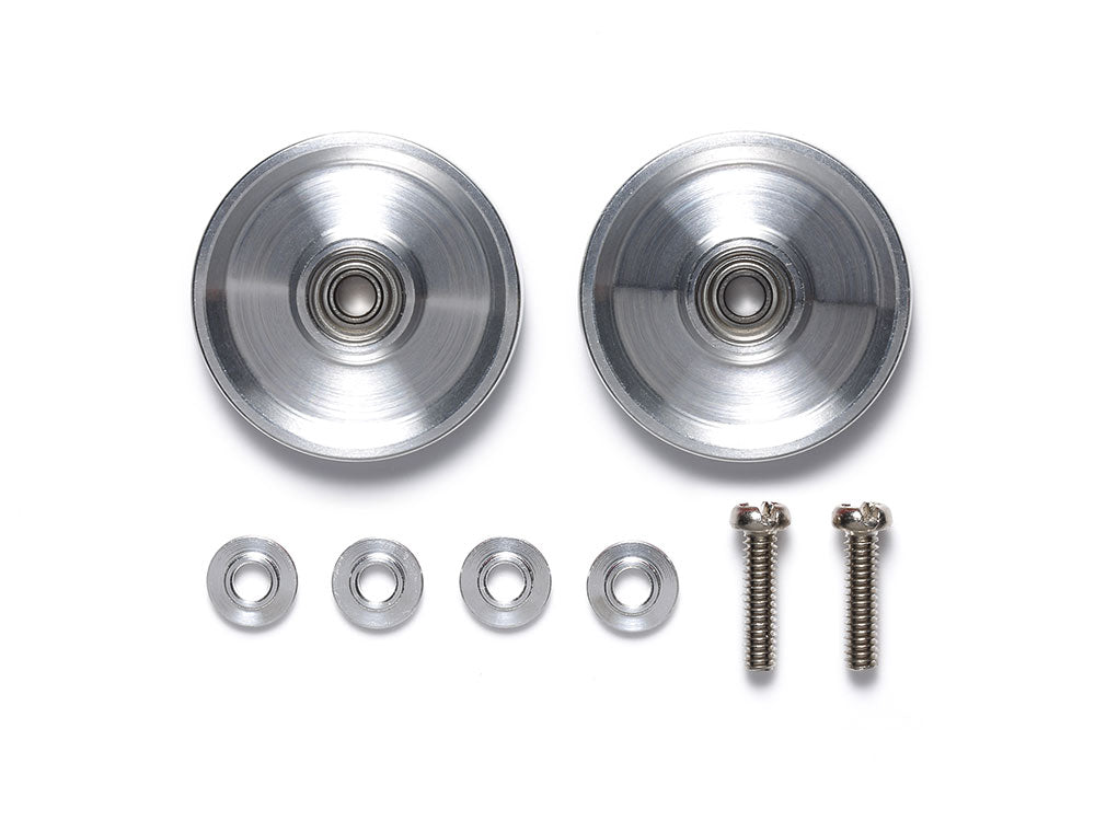 Tamiya 15522 HG 17mm Aluminum Ball-Race Rollers (Ringless)