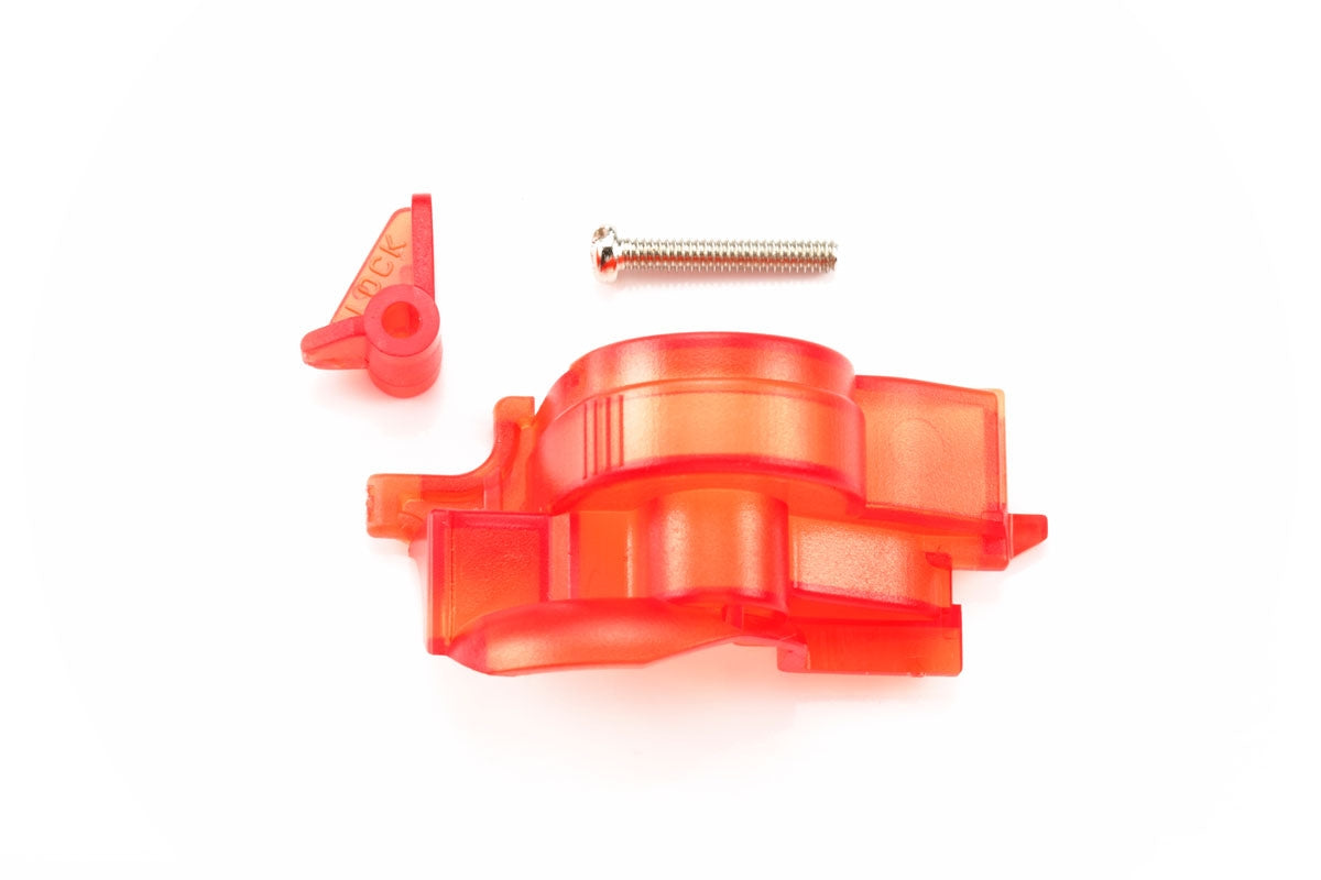 Tamiya 95449 Super-II Easy Locking Gear Cover (Clear Red)
