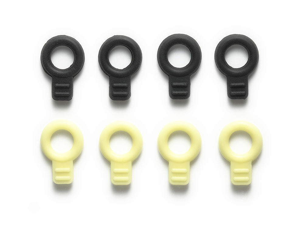 Tamiya 95492 Rubber Body Catchers (Black/Yellow)