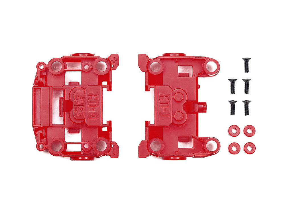 Tamiya 95696 Bumperless N-03/T-03 Units Red