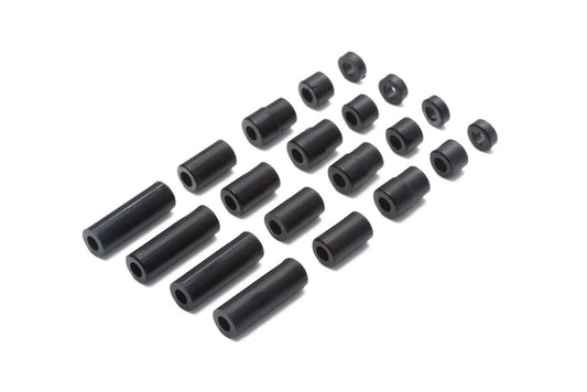 Tamiya 15506 Lightweight Plastic Spacer Set (12/6.7/6/3/1.5mm)