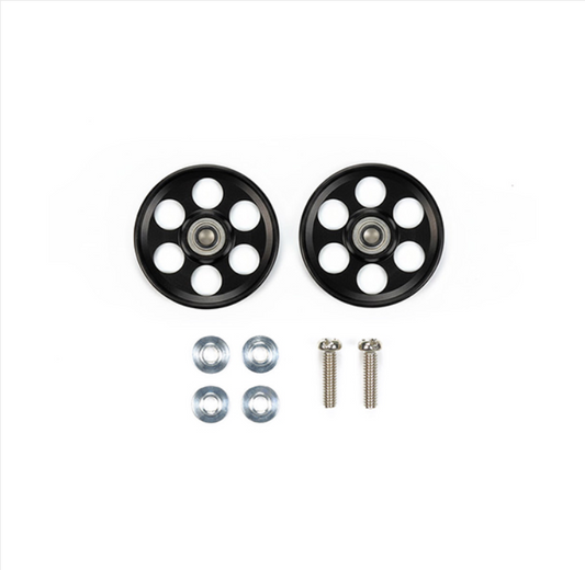 Tamiya 92468 HG Lightweight 19mm Aluminum Ball-Race Rollers (Ringless/Black) Tamiya Korea 30th Anniversary
