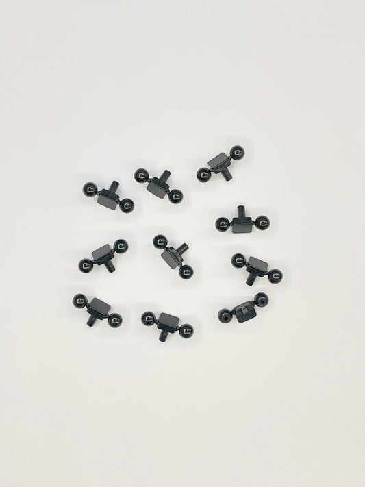AG Stabilizer Ball Caps (10pcs/Black)