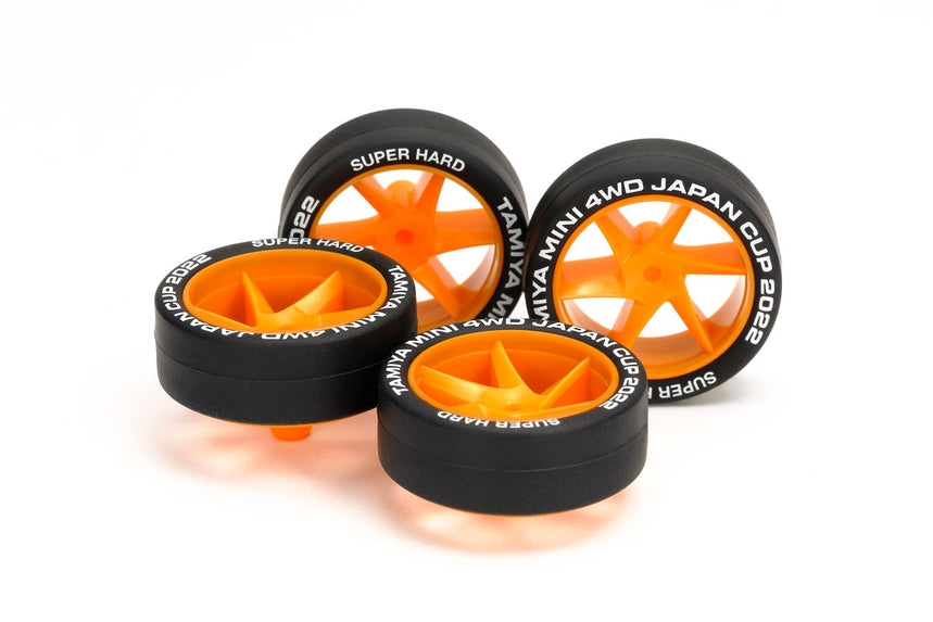 Tamiya 95152 Super Hard Low-Profile Tire & Wheel Set (Spiral) J-Cup 2022