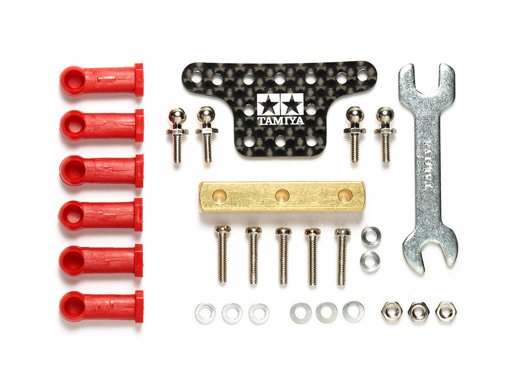 Tamiya 95387 Mass Damper Set w/Ball Connectors (Block Weight/Carbon Plate)