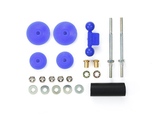 Tamiya 95429 Large Dia. Stabilizer Head Set (11mm, 15mm) (Blue)