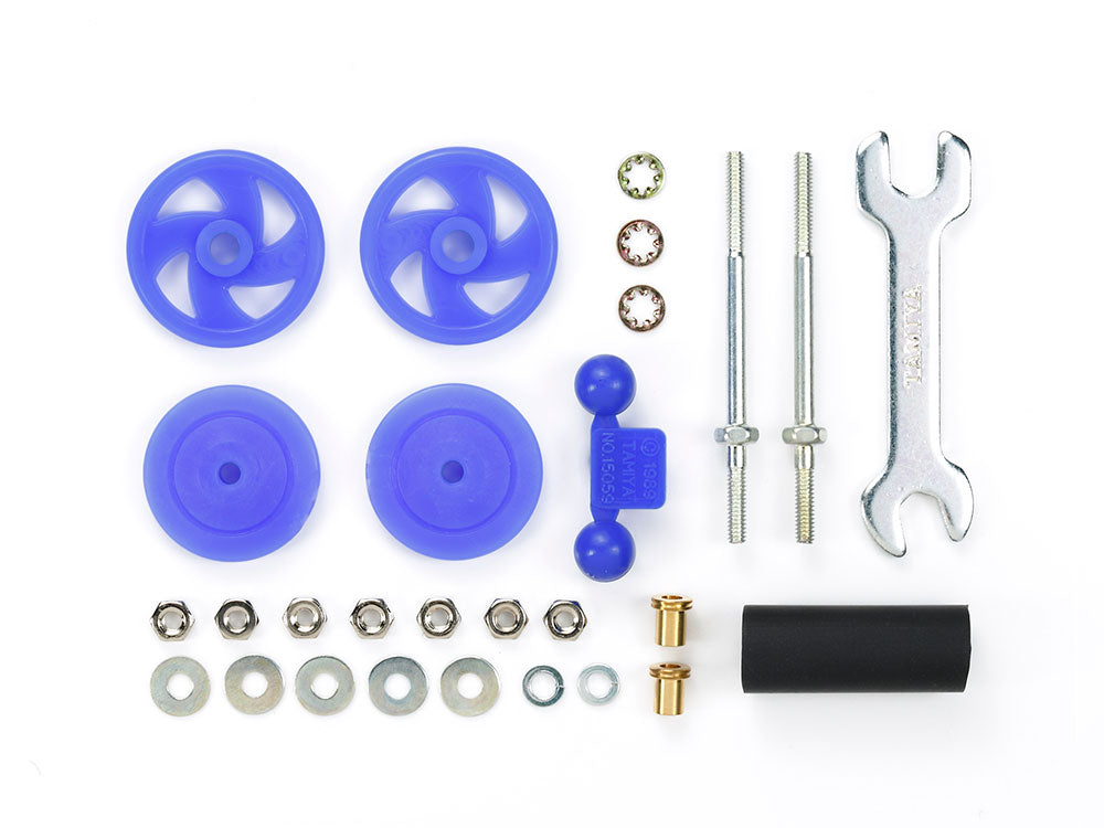 Tamiya 95430 Large Dia. Stabilizer Head Set (17mm) (Blue)