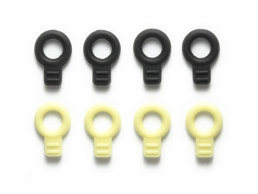 Tamiya 95492 Rubber Body Catchers (Black/Yellow)