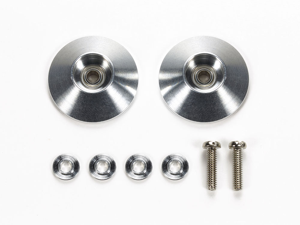 Tamiya 95597 HG 17mm Tapered Aluminum Ball-Race Rollers (Ringless)