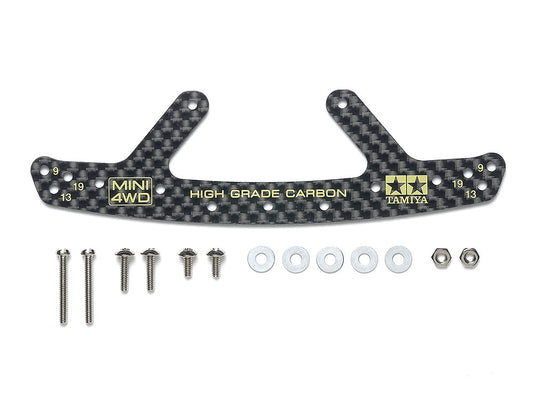 Tamiya 95692 HG Carbon Front Bumper Plate (1.5mm)