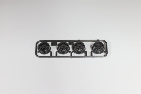 Tamiya Medium Dia. Fin Wheels (Black)