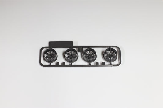 Tamiya Medium Dia. Spiral Wheels (Gray)