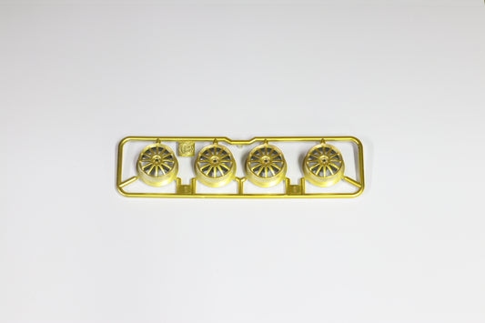 Tamiya Medium Dia. Fin Wheels (Gold)