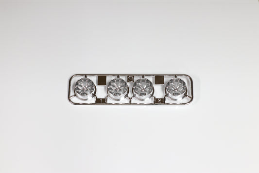 Tamiya Medium Dia. Y Spoke Wheels (Silver)