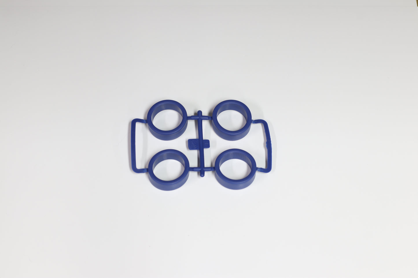 Tamiya Medium Dia. Hard Tires (Blue)